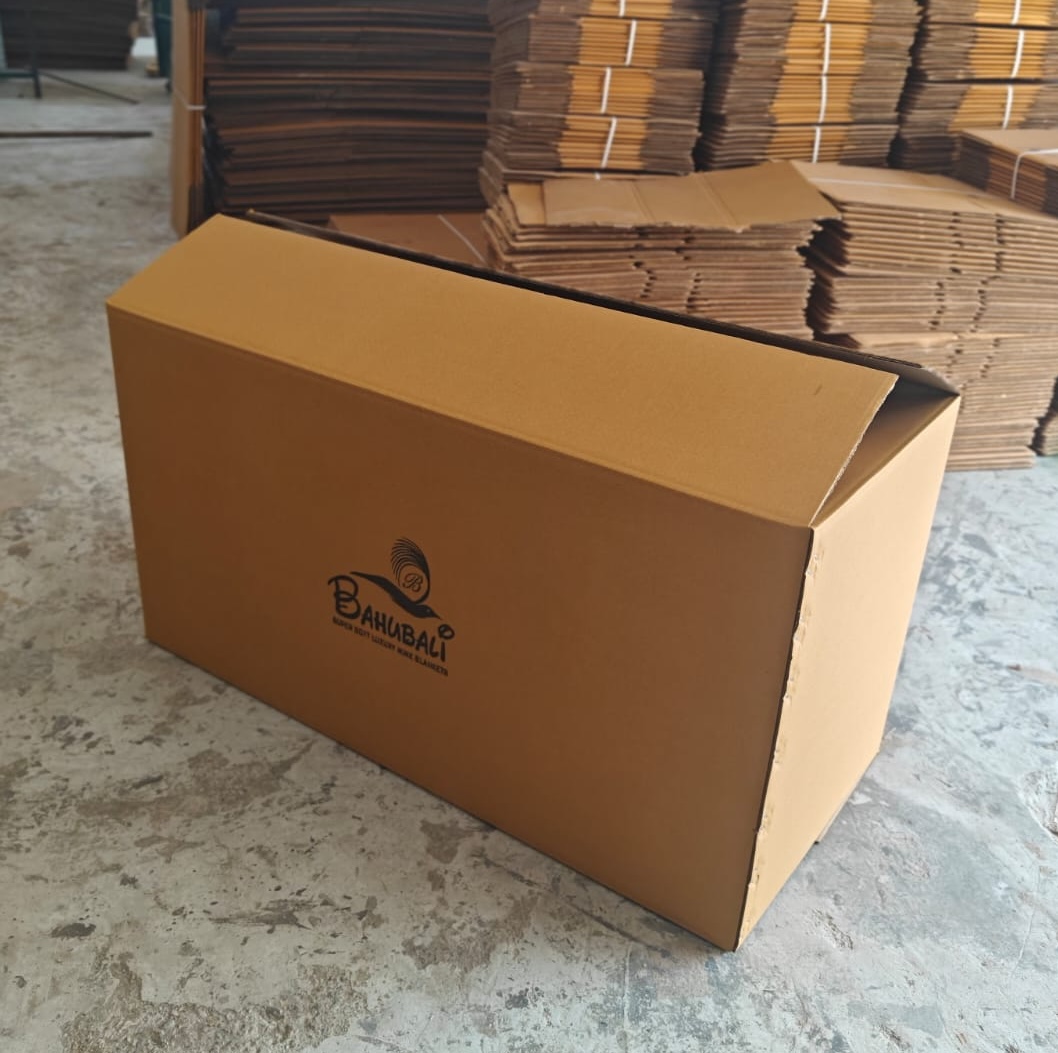 Bahubali branded carton ready for despatch